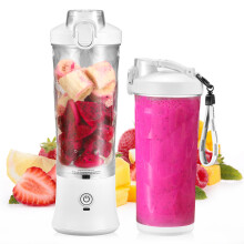 Fruit Blender Bärbar Juicer 600 Ml Batteridrivet