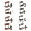 8Pcs Mini People Models For Sand Table Tiny Soldier Figurines 11