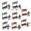 8Pcs Mini People Models For Sand Table Tiny Soldier Figurines 9