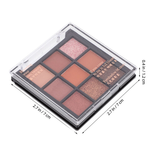 miaool pearlescent matte shimmer pigmented eyeshadow in orange 1