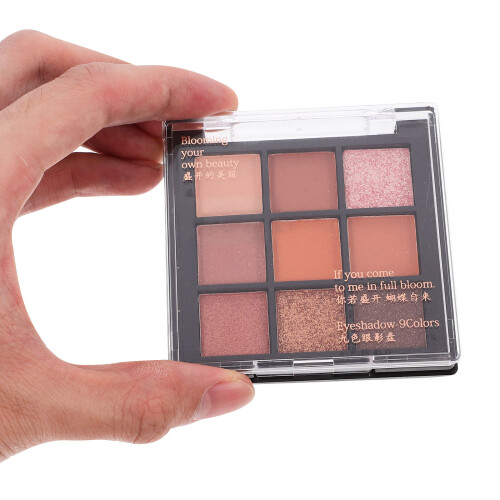 miaool pearlescent matte shimmer pigmented eyeshadow in orange 2