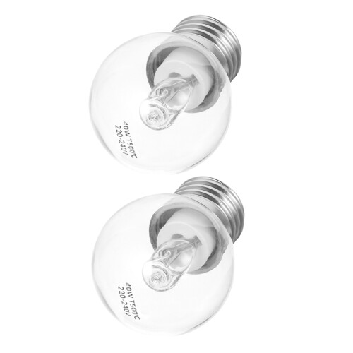 2Pcs Lâmpadas E27 Para Micro- Fogão Geladeira Exaustor