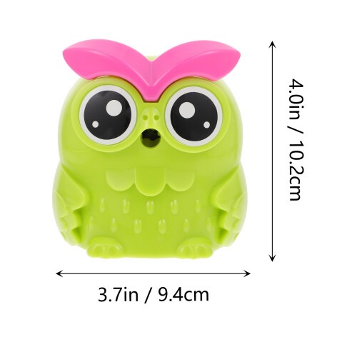 Owl Design Halvautomatisk Pennvässare För Barn Studenter 1