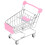 Simulerad Shoppingvagnsscenmodell, Skrivbordsminiörering, Storlek S, Rosa 8