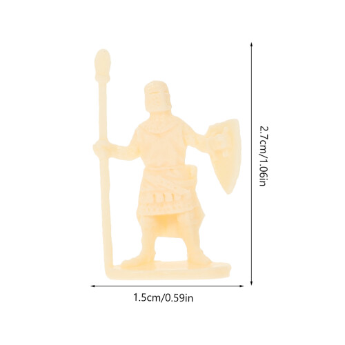200 Pcs De Soldado Miniatura Plástico Para De 2