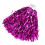par de anéis plástico 50g, pompons ginástica , ideal crianças (rosa) 1
