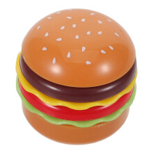 Dollhouse Mat: Miniatyr Hamburger I Plast - Fake