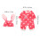 Set Per In Peluche Tuta Mini Vestiti Accessorio 2