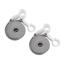 Secure Mosquitoes Net Clip for Bed In Homes and-Gray 2 packs