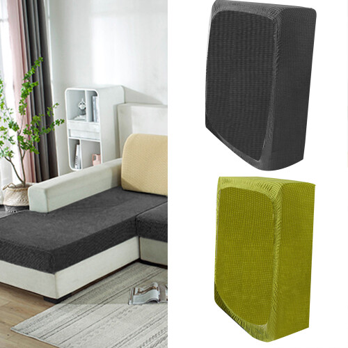 Elastic Sofa Cushion Cover Polyester Providing-Light gray A 2