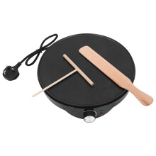 Crepe Maker Elettrico 12 Pollici Con Piastra Antiaderente E