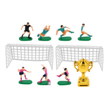 1 Set Miniatyr , Mini Fotbollsmål, Modell För Dockskåp