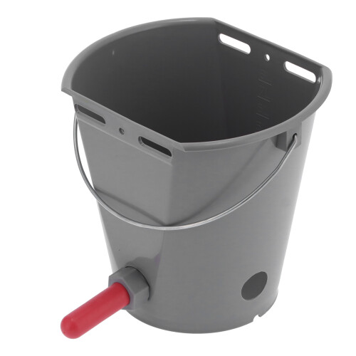8L Feeder Eimer mit 2 Nippel Milch Fütterung 2