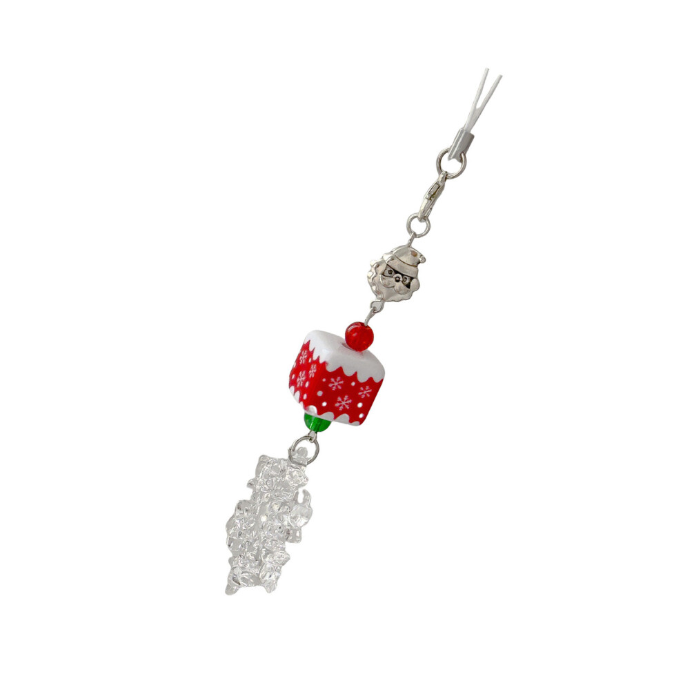 Phone Pendant Alloy Phone Strap Resin Alloy-Snowflake Lanyard 7754000475544