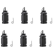 6X Perimeter Trip Alarm, Trip Alarm 12 Gauge Camping Trip Wire Alarm Device, Bear Deterrent,Camping