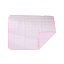 Cooling Pet Pad Breathable Ice Silk Mat NonSlip Machine-Pink S