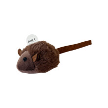 Interactive Cats Toy with Real Squeaky Mouse Electronic-Coffee