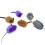Interactive Cats Toy with Real Squeaky Mouse Electronic-Coffee 6