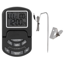 Küchenhelfer-Thermometer, faltbare Sonde für sichere Handhabung, unbegrenzte Bluetooth-Reichweite, verbessert Ihre Kochkünste (modernes Design)
