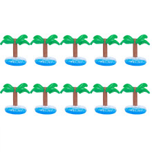 Tropische feestdecoraties, opblaasbare koelbox voor drijvende drankjes, Hawaïaans Luau-thema, duurzaam PVC-materiaal, geschikt voor alle leeftijden
