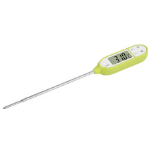 Digitales Kochthermometer in Stiftform, mit langer Edelstahlsonde für präzise Temperaturmessung und automatischer Abschaltfunktion zum