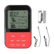 Unverzichtbar für Grillmeister: Kabelloses digitales Fleischthermometer, Grillthermometer, ofenfestes Küchenthermometer für präzise