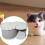 Half Enclosed Cats Bed Detachable Scratch Resistant Indoor-Gray 4