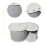 Half Enclosed Cats Bed Detachable Scratch Resistant Indoor-Gray 5