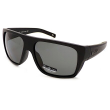 Bolle Falco Polarized Sunglasses Matte Black with TNS Grey CAT.3 Lenses 12638