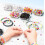 ARTDOT Kit de Fabrication de Bracelets d'Amitié avec Perles 9800 Pièces 3