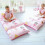 Butterfly Craze Housse de Coussin de Sol Rose 85 x 220 cm 3