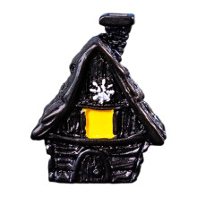 Statue Miniature de maison hantée en résine gothique, Accent-2