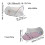 Filet anti-insectes pliable, conception peu-Zip bleu réglable 5