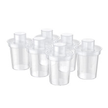 Baby Storage Container Set Of 6 80Ml Capacity Clear Infant Milk Powder Storage Case Cereal Boxes Milk Powder Dispensers