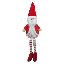 Jouet en peluche de noël, poupée douce, père noël, renne,-UN