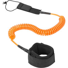 Bezpečnostné lano do pása, vysoko elastické TPU, prémiové surfovacie vodítko pre shortboard, skimboard, fishboard, longboard, zaisťuje