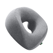 Coussin facial avec support en mousse à mémoire de-gris Standard