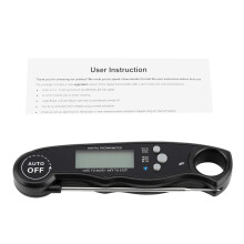 Digitales Fleischthermometer, ergonomischer Griff, wasserdicht, Sofortanzeige, Lebensmittelthermometer zum Kochen und Grillen, Küchenhelfer,
