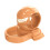 Hamster Bowl Detachable Hideouts House Stable Plastic-orange 1