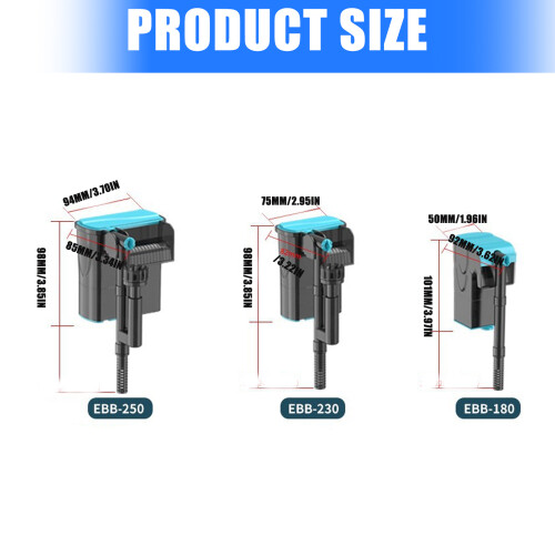 Insubstantial External Fish Cistern Pump-230 with oil removal 2