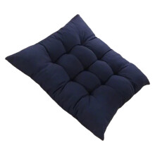 Dining Chair Cushion 46cm Plushie Seat Pad for-Navy Blue