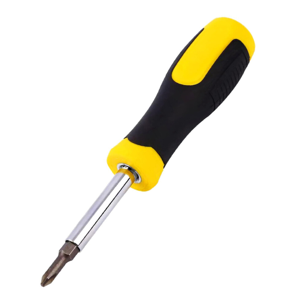 Multifunctional Magnetic Screwdriver Kit 6 Bit Nonslip Design 7754000660483