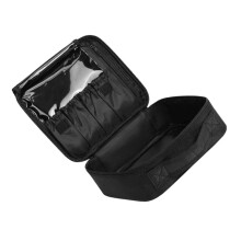 Portable Effector Storage Box Black WearResistant Audio Effects Pouch Shockproof Thickened Sponge Cloth Case for Travel