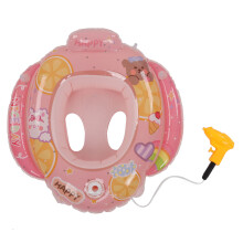 PVC babyzwemring, zwemring met verstelbare zitzak, opblaasbare babyzwemband voor peuters, set zwembanden voor in het zwembad, babyzwemband met