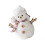 Christmas Snowman Decorations Plush Snowman Doll Tabletop-M 1