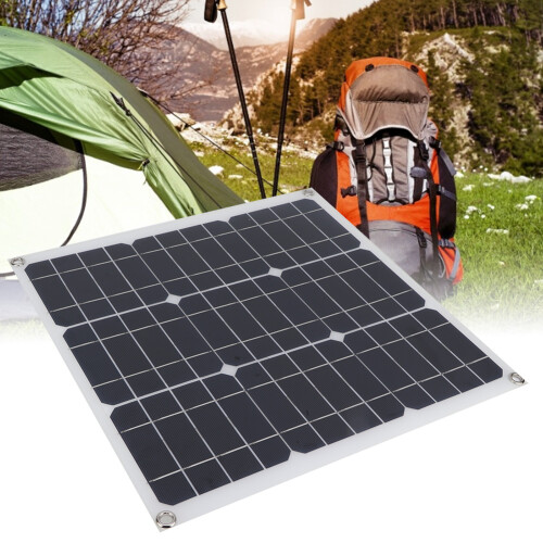 Μονοκρυσταλλικό ηλιακό πάνελ 30W18V, Συντηρητής μπαταρίας για συσκευές 12V, Φορητός 2