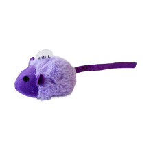 Interactive Mouse Cats Toy with Squeaky Sound Automatic-Purple