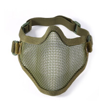 Funny Gift Idea For Men Women Kids, Steel Mesh Mask And Tactical Goggles Set Corrosion Resistant Lightweight Foldable Design Suitable For Airsoft Hall