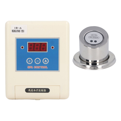 Time Delay Touch Switch Spa Induction Controller Stainless Steel Material Easy Installation Energy Saving Eco Friendly Pool Accessory For Sauna Hydrot 1