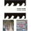 Garage Tool Organizer Wall Mounted Metal Rack For Garden Tools Keeps Tools Neatly Stored Space Saving Compact Design 2